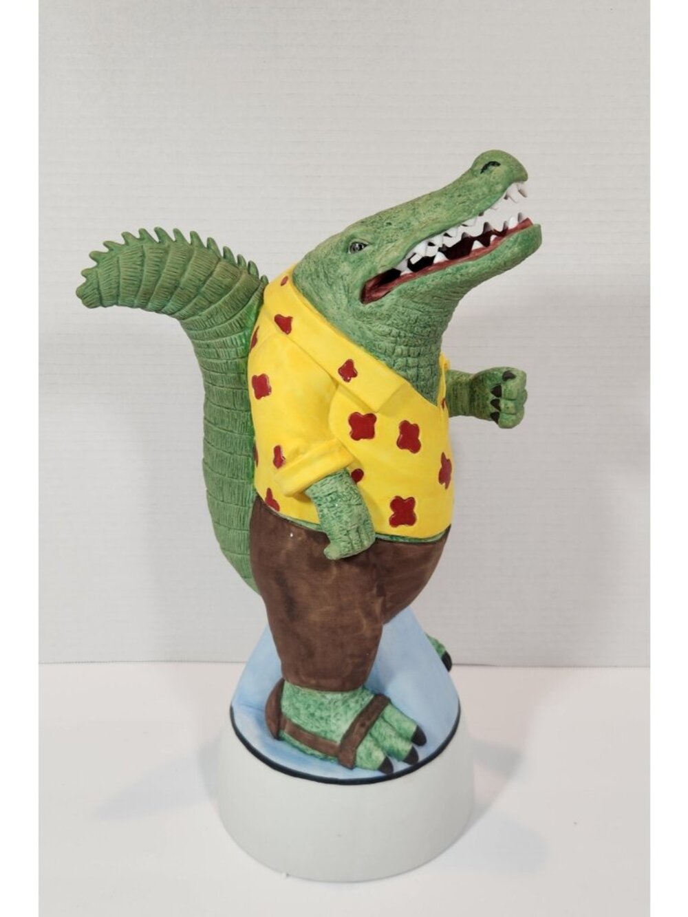 NCAA Florida Gators Football Basketball George Gator Ceramic 12" Figure Figurine